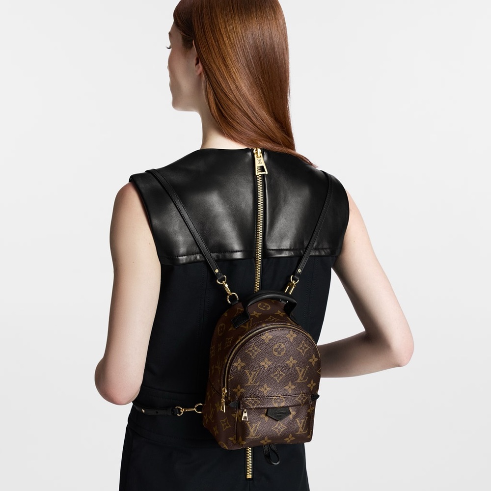 Like New & Authentic Louis Vuitton PALM MONOGRAM SPRINGS MINI NO SIGNS OF USE - Picture 10 of 16